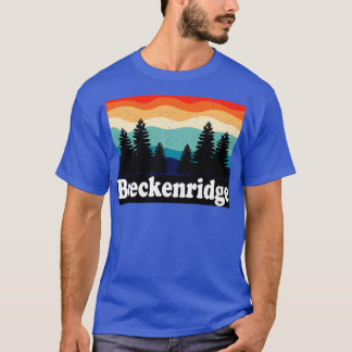 Camiseta Retro de Breckenridge Colorado