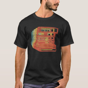 Camiseta Retro de cámara