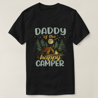 Camiseta Retro de Camping 'Daddy of the Happy Camp