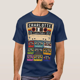 Camiseta Retro de Charlotte City