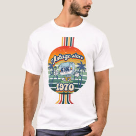 Camiseta Retro de cinta cassette de 55 años de antigüedad 1