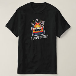 Camiseta Retro de Cinta de Casete de los 80 – Me e