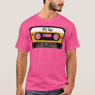 Camiseta Retro De Cinta De Cassette De La Escuela Vieja Hip