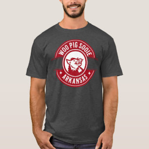 Camiseta Retro de circulo de jabalí enojado