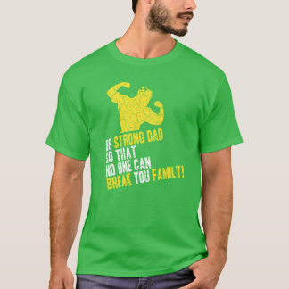 Camiseta retro de cita del día del padre