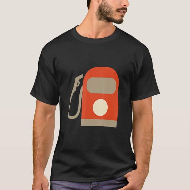 Camiseta Retro de coche de gasolina (Anverso)