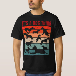 Camiseta Retro de colección de perros