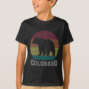 Camiseta Retro de Colorado Rocky Mountains Esqui C