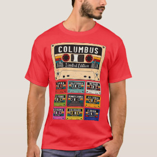 Camiseta Retro de Columbus City