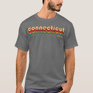 Camiseta Retro de Connecticut