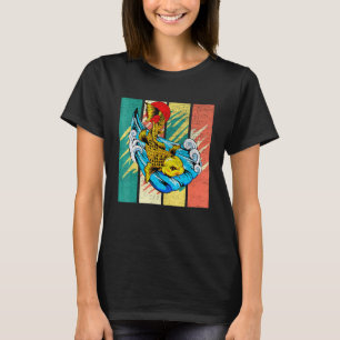 Camiseta Retro de cosecha de pescado Koi Carp japonés