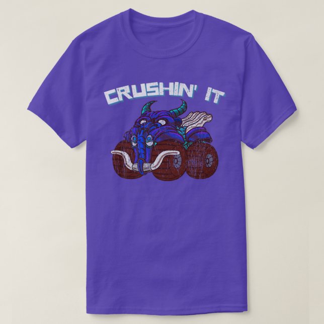 Camiseta Retro de cosecha del monstruo Goblin (Diseño del anverso)