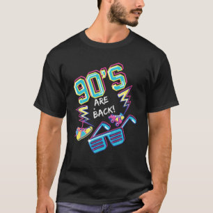 Camiseta Retro de cosecha masculina a los niños de 90