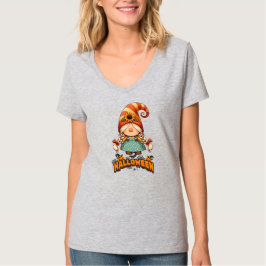 Camiseta Retro de Cuadros de Otoño Camión Hola Oto
