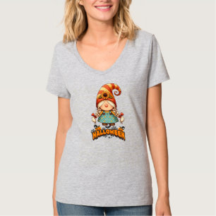 Camiseta Retro de Cuadros de Otoño Camión Hola Oto