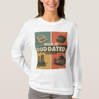Camiseta Retro de Declaración de Protesta - Poli d