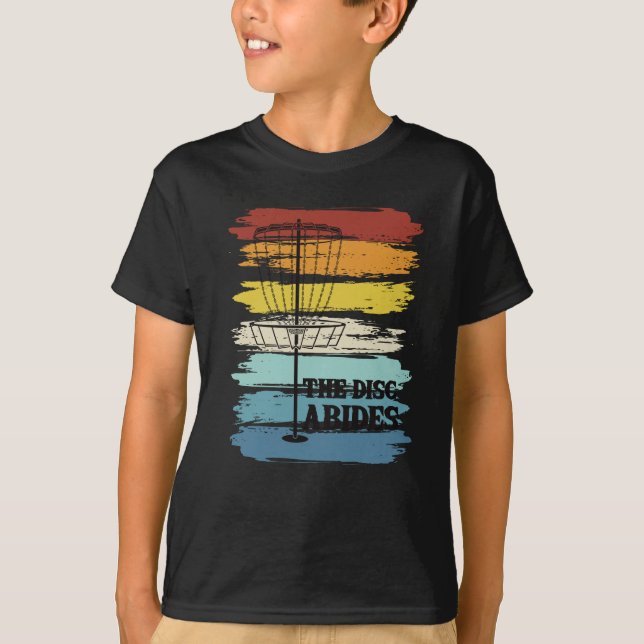Camiseta Retro de disco de golf (Anverso)