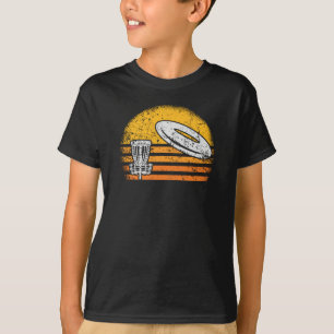 Camiseta Retro de disco de golf