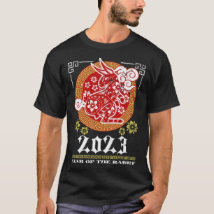 Camiseta Retro de diseño de conejo zodiaco chino vintage 20