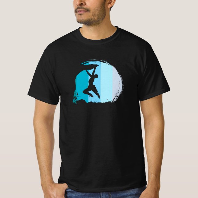 Camiseta Retro de escalada (Anverso)