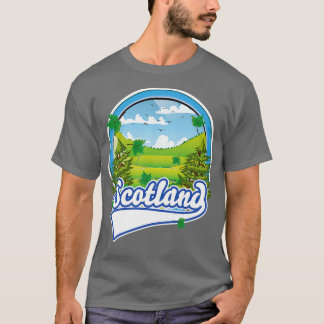 Camiseta Retro de Escocia
