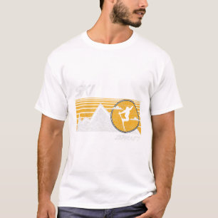 Camiseta retro de esquí Zermatt Suiza