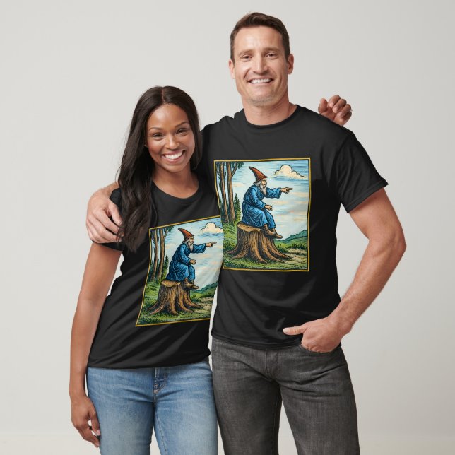 Camiseta Retro de Fantasía Medieval de Jinete de C (Unisexo)