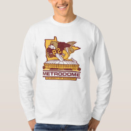 Camiseta Retro de Fútbol Americano Metrodome Gophe