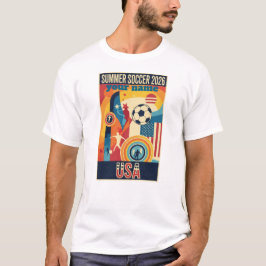 Camiseta Retro de Fútbol para Fan de Verano 2026 c