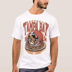 Camiseta Retro de Fútbol Vintage de Tampa Bay