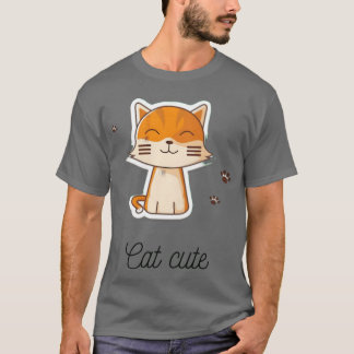 Camiseta retro de gato