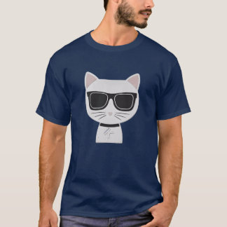 Camiseta Retro de gato rico