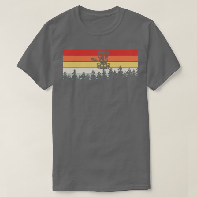 Camiseta Retro de golf de disco 6 (Diseño del anverso)