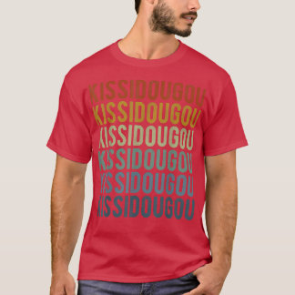 Camiseta Retro de Guinea de la ciudad de Kissidougou