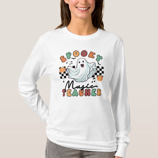 Camiseta retro de Halloween (Anverso)
