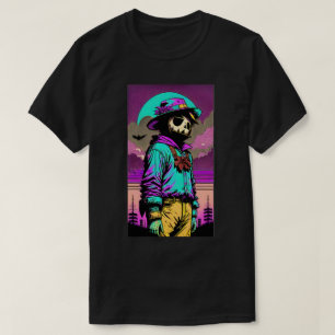 Camiseta Retro de Halloween Espantapájaros Fiesta