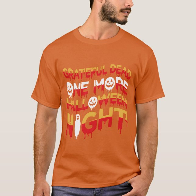 Camiseta Retro de Halloween fatídico (Anverso)
