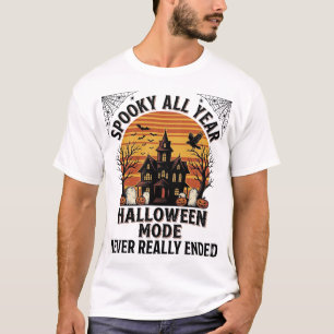 Camiseta Retro de Halloween para Amantes de la Tem