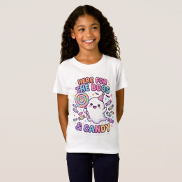 Camiseta Retro de Halloween para Niños, Fantasmas