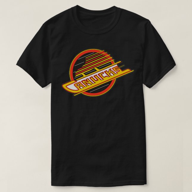 Camiseta Retro de hockey de Vancouver Canucks Skate Classic (Diseño del anverso)