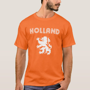 Camiseta Retro de Holanda