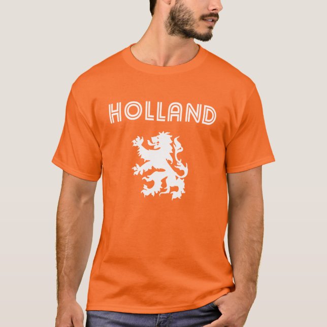 Camiseta Retro de Holanda (Anverso)