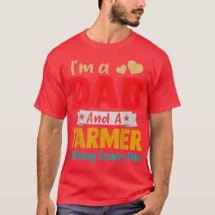 Camiseta Retro de hombres soy papá y padre de padre gracios