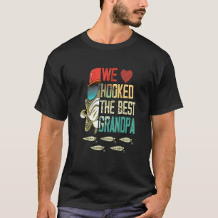 Camiseta Retro De Hombres Vinculamos Al Mejor Abuelo Fisher