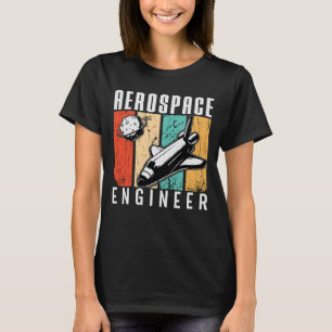 Camiseta Retro de ingeniería espacial de cohetes de ingenie