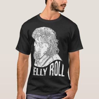 Camiseta Retro de Jelly Roll White
