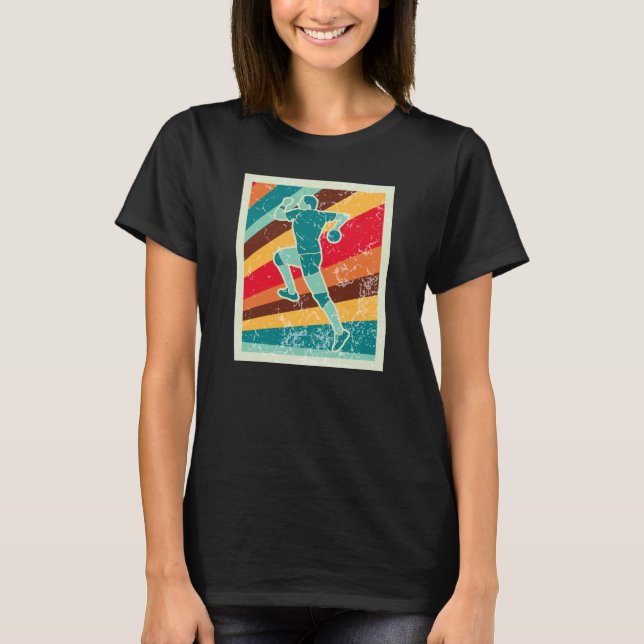 Camiseta Retro de jugador de balonmano (Anverso)