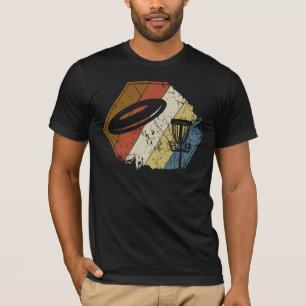 Camiseta Retro de la cesta de golf de disco