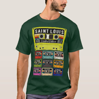 Camiseta Retro de la ciudad de San Luis