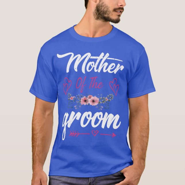 Camiseta Retro de la Madre de la Novia Groom (Anverso)